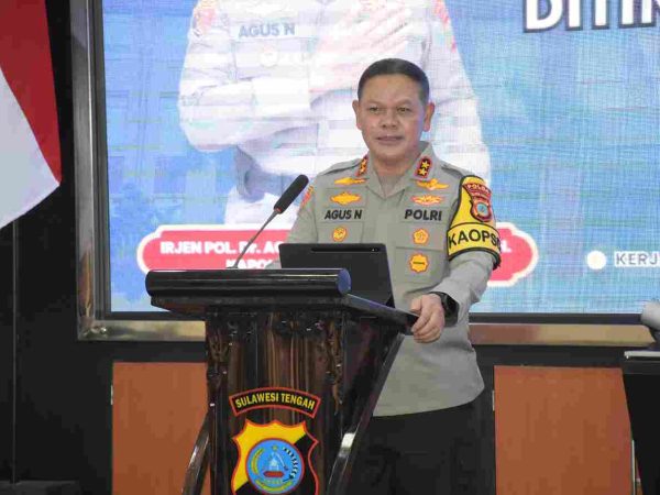 Buka Rakernis Ditintelkam, Kapolda Sulteng : Antisipasi Potensi Konflik Pilkada 2024