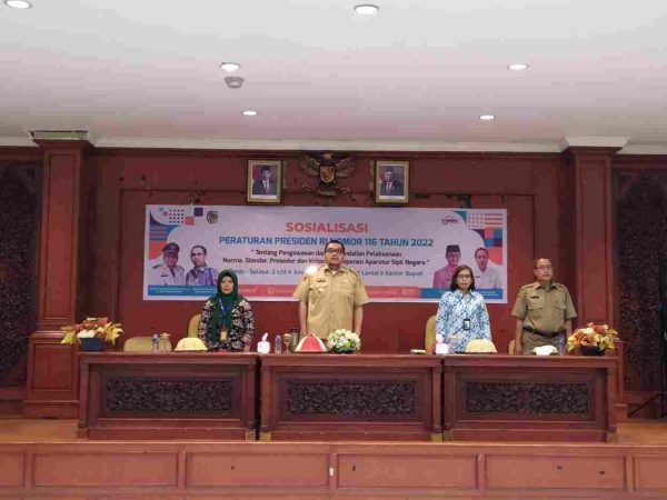 Parigi Moutong Gelar Sosialisasi Perpres No. 116 Tahun 2022, Dorong Profesionalisme ASN