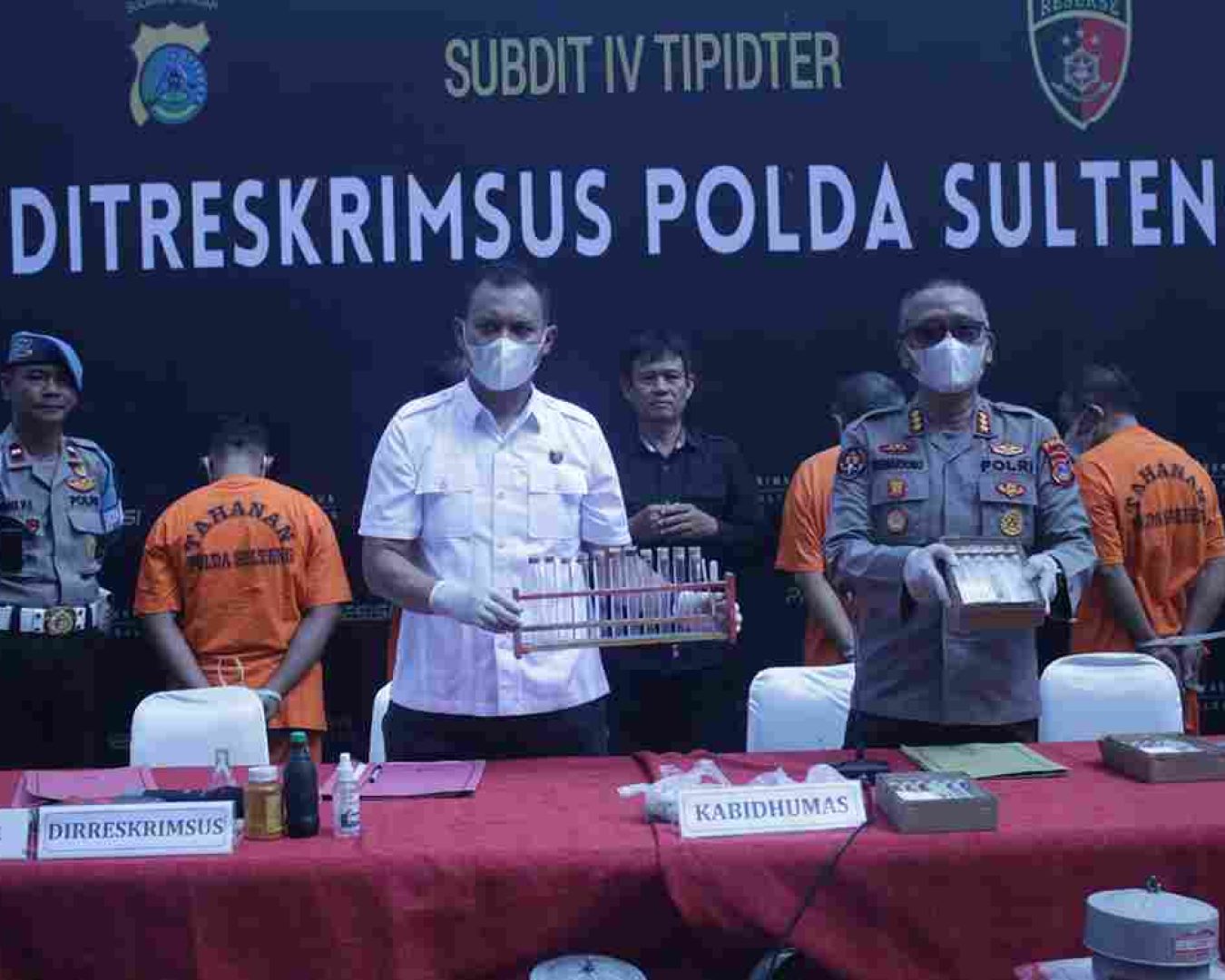 Polda Sulteng Tahan Dua WNA Tersangka Pertambangan Ilegal