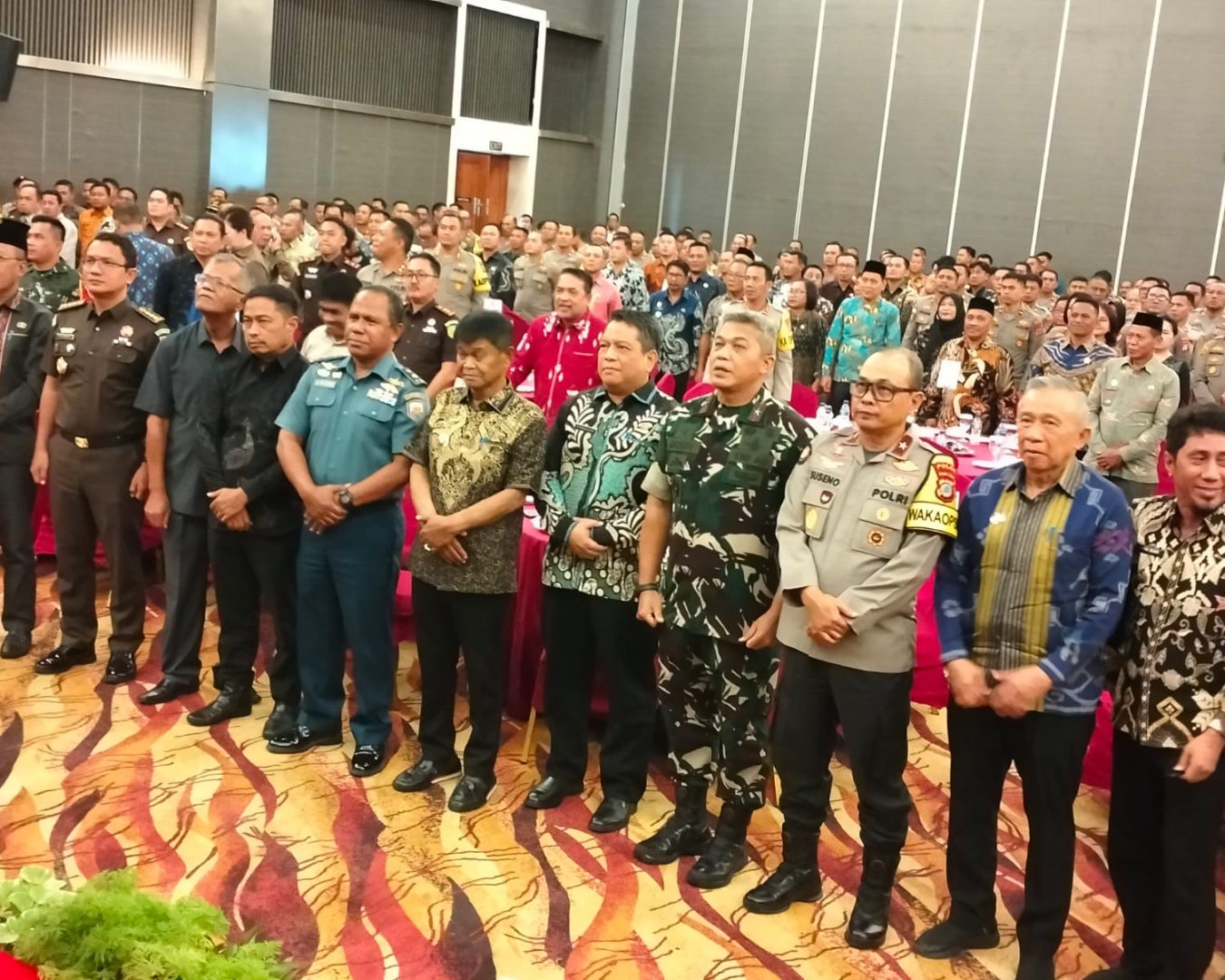 Rusdi Mastura Buka Rakor Bersama Unsur Forkopimda, serta Forkopimcam Se-Sulteng