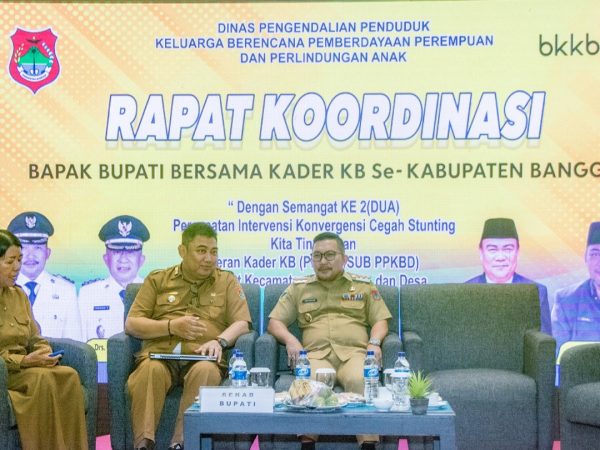 Bupati Banggai Buka Rakor Bersama Kader KB Se-Kabupaten Banggai