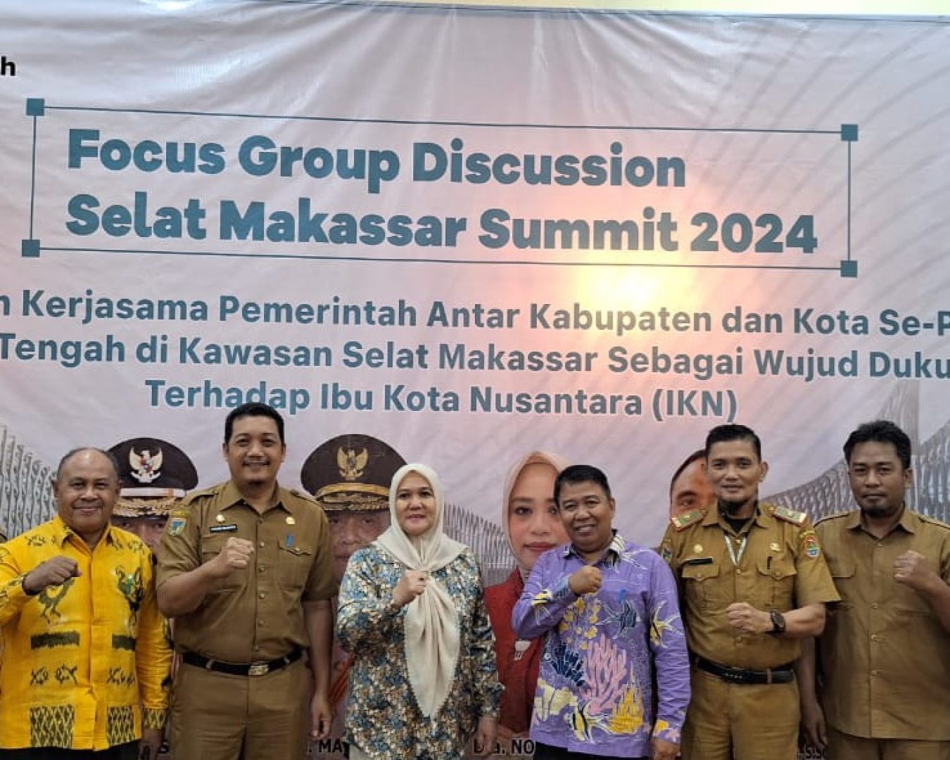 Mewakili Bupati Banggai Nurjalal AmirMenghadiri Kegiatan Focus Group Discussion Selat Makassar Summit 2024