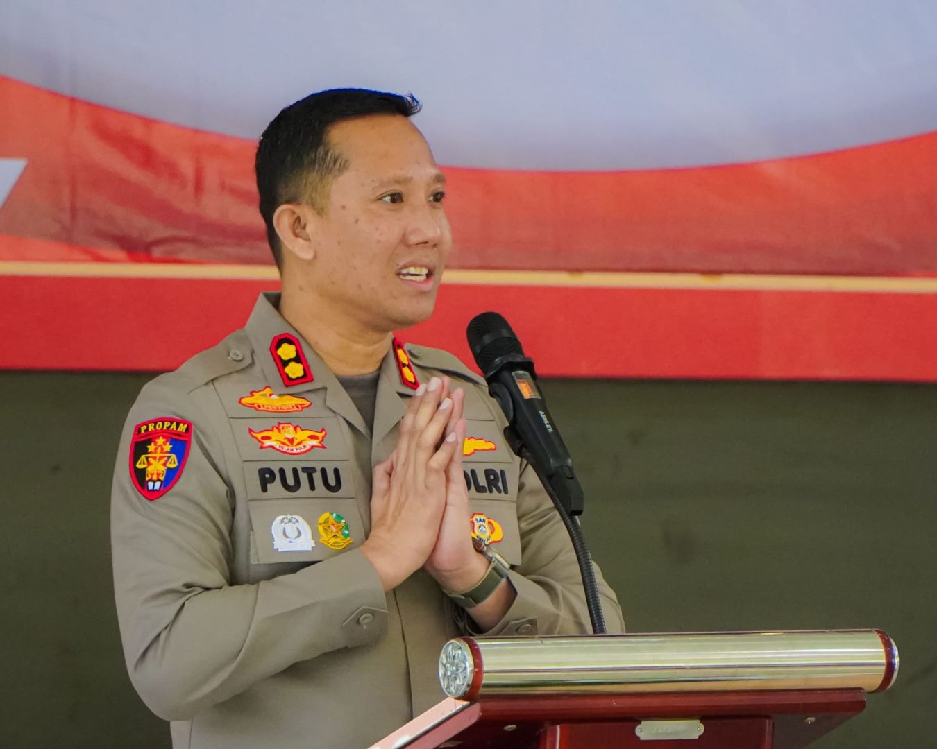 Kapolres Banggai AKBP Putu Hendra Launching Beberapa Program diantaranya