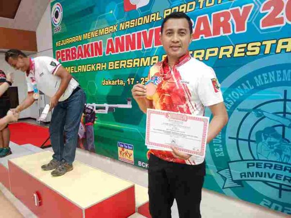 IPDA Jofrie Surjadi Raih Juara 3 Overall Divisi Revolver di Kapolri Cup 2024