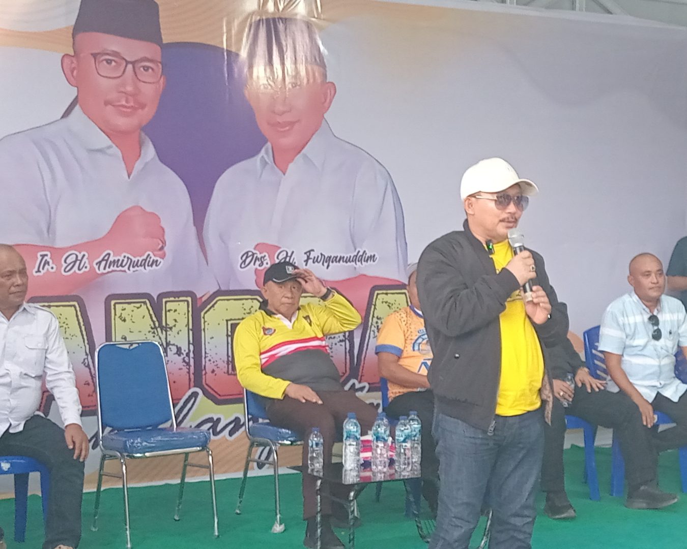 ATFM  Tiba di Rumah Pemenangan di Sambut Ribuan Relawan dan Simpatisan Ayo Menangkan