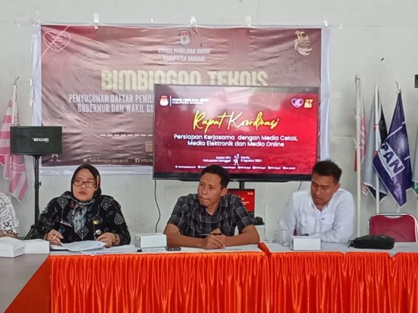 Kerja Sama Media Massa Dalam Pemberitaan Pilkada 2024  Begini Penjelasan KPU Banggai