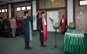 Zainal Ahmad Resmi Jabat Ketua Pengadilan Negeri Parigi