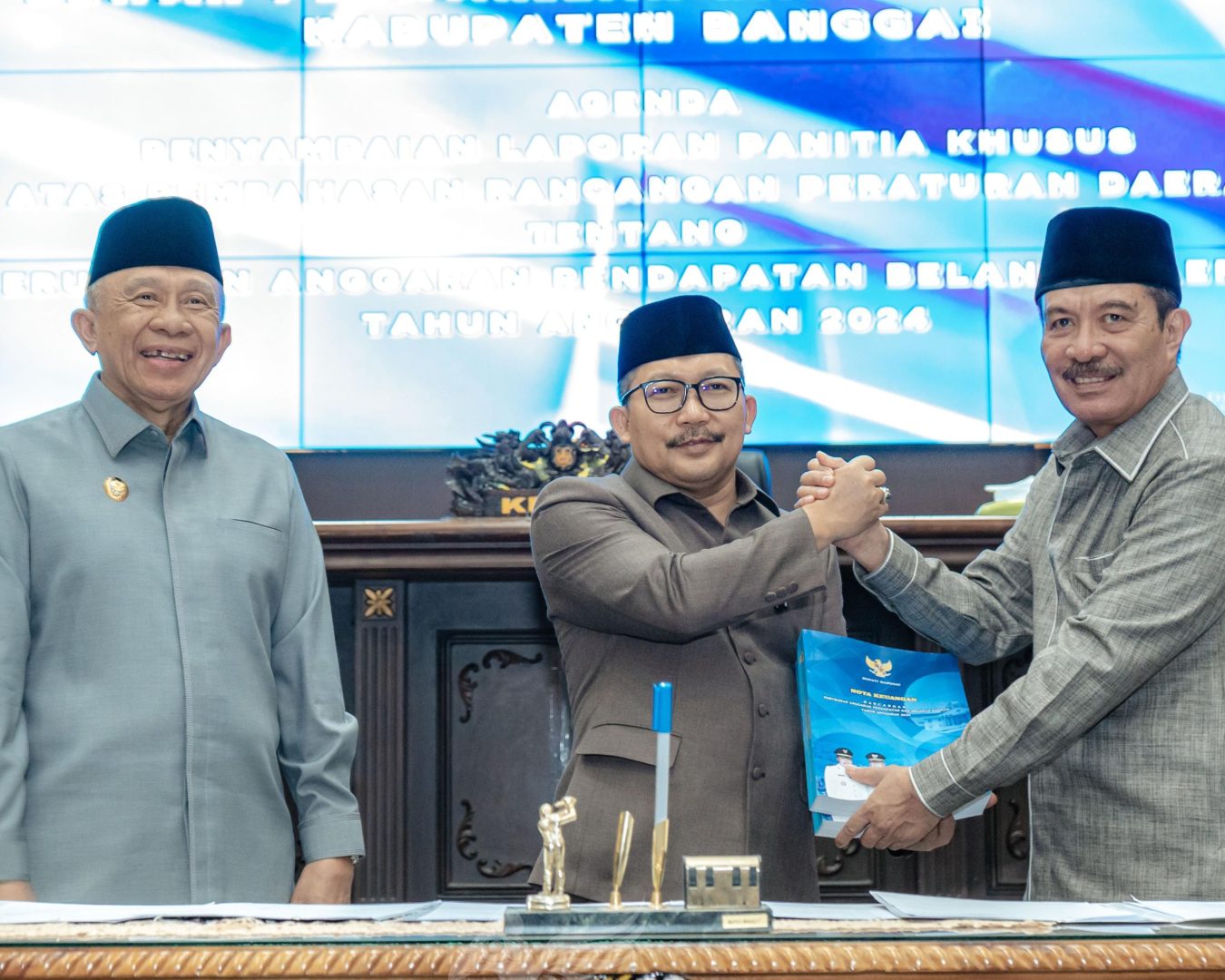 Bupati Banggai Amirudin Terima Kasih Pada DPRD Atas Kesepakatan Perubahan APBD 2024