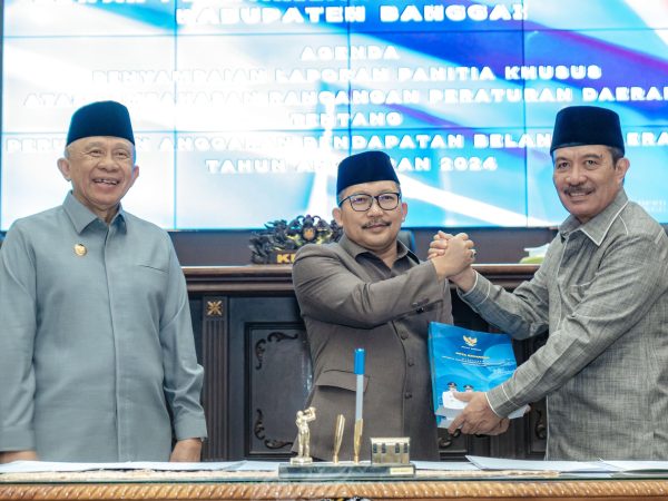Bupati Banggai Amirudin Terima Kasih Pada DPRD Atas Kesepakatan Perubahan APBD 2024