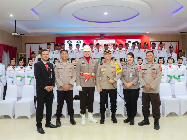 Kapolres Banggai Hadiri Pengukuhan Calon Anggota Paskibraka 2024