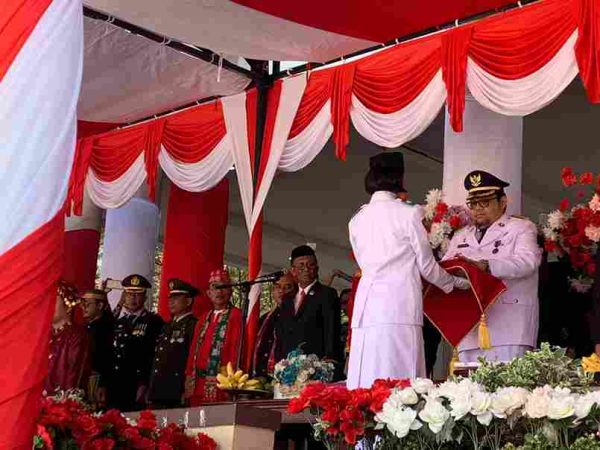 Pj Bupati Pimpin Upacara Peringatan HUT RI Ke 79