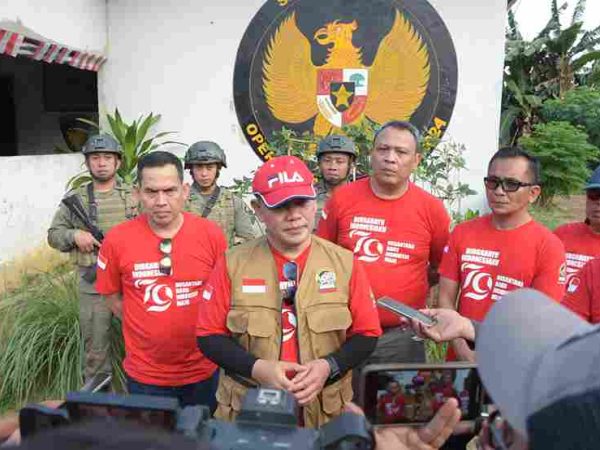 Kunjungi Pos Kamtibmas Tamanjeka, Kapolda Sulteng : Operasi Madago Raya dalam rangka Harkamtibmas
