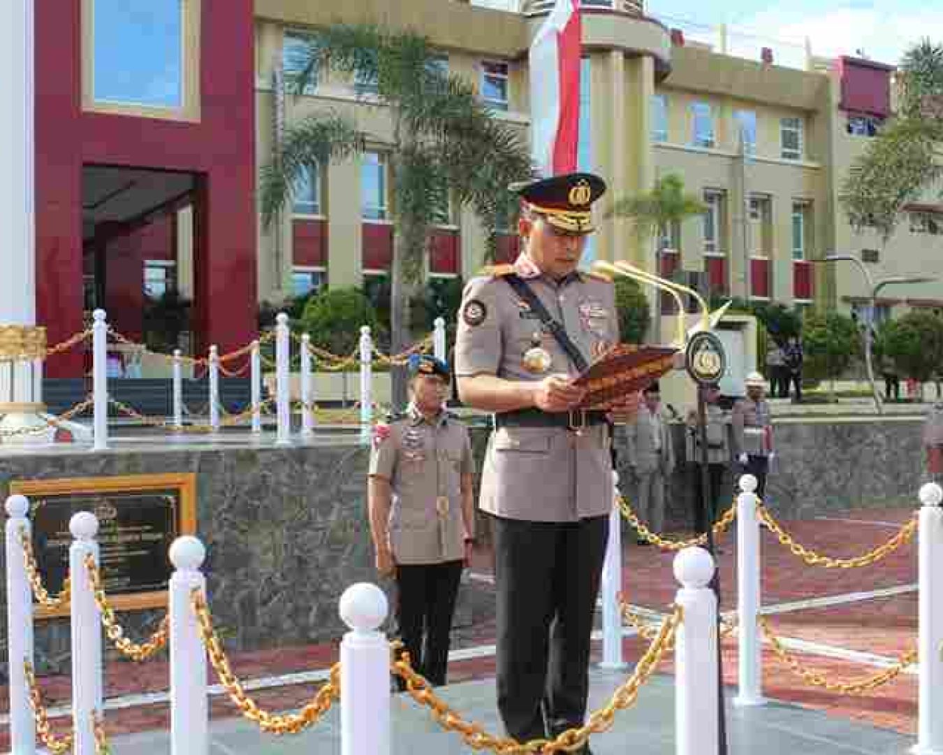 Wakapolda Sulteng Memimpin Upacara Peringatan Hari Juang Polri Tahun 2024