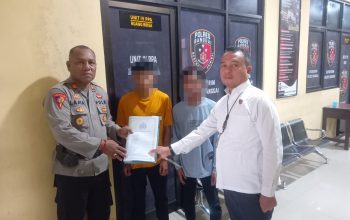 Pemuda Asal Pagimana di Tangkap Karena Bawa Lari Anak di Bawa Umur