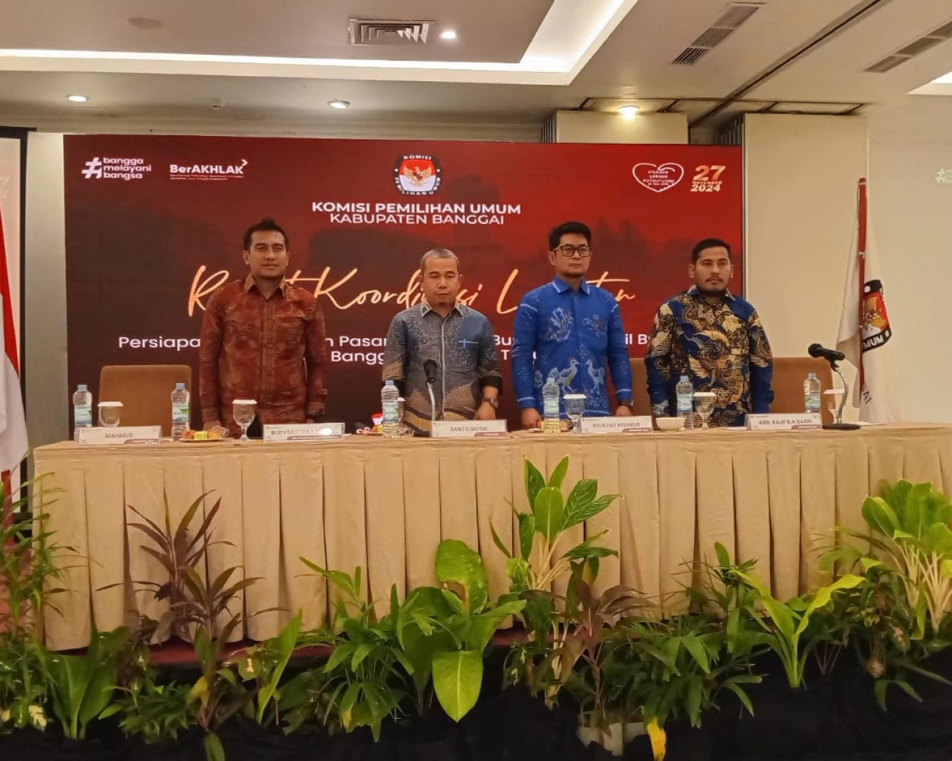 Komisi Pemilihan Umum Gelar Rapat Koordinasi Lanjutan
