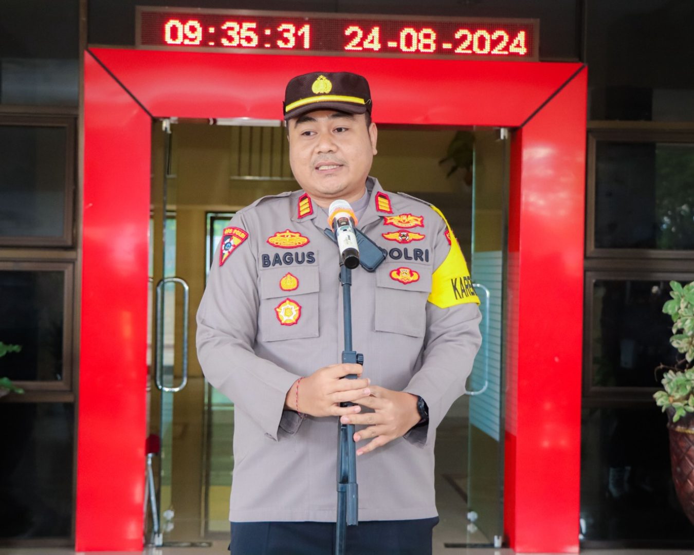 Polres Banggai Gelar Simulasi Guna Persiapan Pengamanan Pilkada 2024 Sispamkota