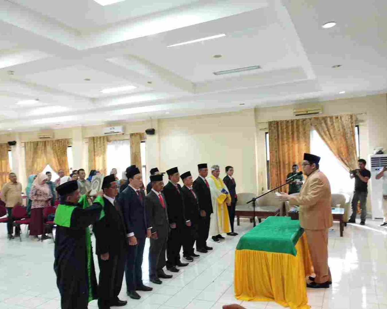 Pelantikan dan Pengambilan Sumpah Jabatan Pejabat Pimpinan Tinggi Pratama di Lingkungan Pemerintah Kabupaten Parigi Moutong