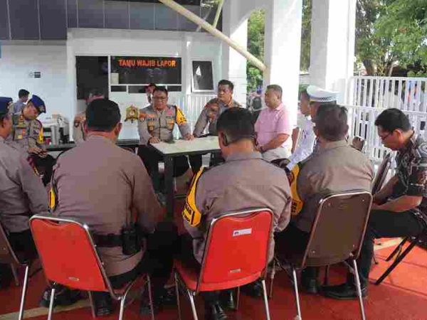 Jelang Tahap Pendaftaran Pilkada 2024, Polda Sulteng Mantapkan Rencana Pengamanan bersama KPU