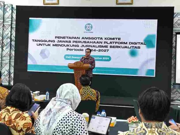 Hendry Ch Bangun Sambut Positif Pengukuhan 11 Anggota Komite Tanggung Jawab Perusahaan Platform Digital untuk Jurnalisme Berkualitas