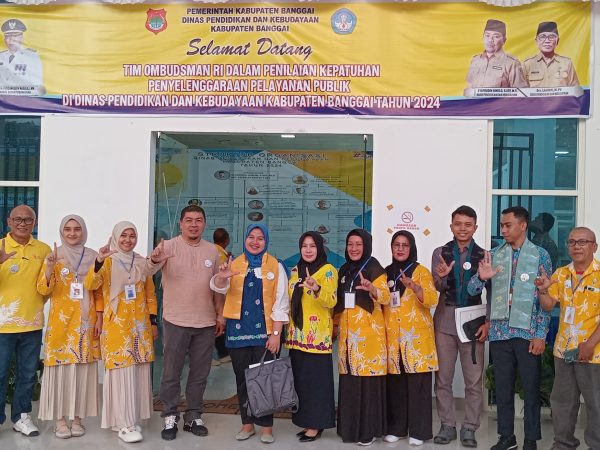 Kadisdikbud Syafrudin Hinelo Terima Kunjungan Ombudsman RI Perwakilan Sulteng