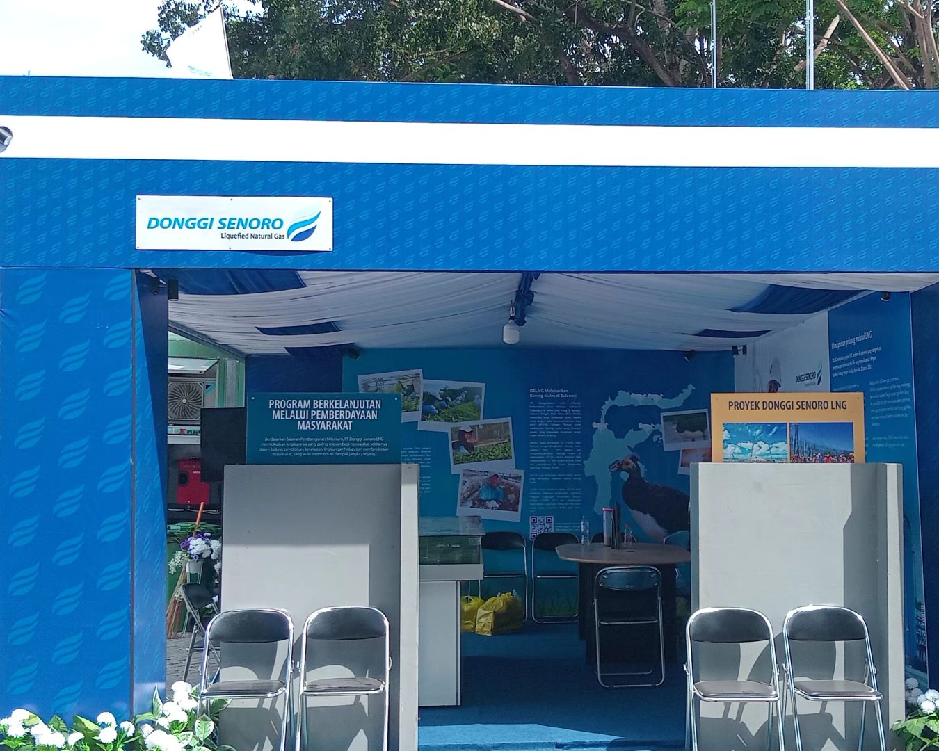 Stan DSLNG Siap Berikan Yang Terbaik Pada Pameran Banggai Government Expo 2024
