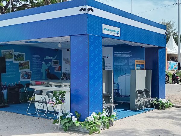 Pameran Banggai Goverment Expo 2024 Stan DSLNG Memamerkan Pelestarian Endemik Burung Maleo