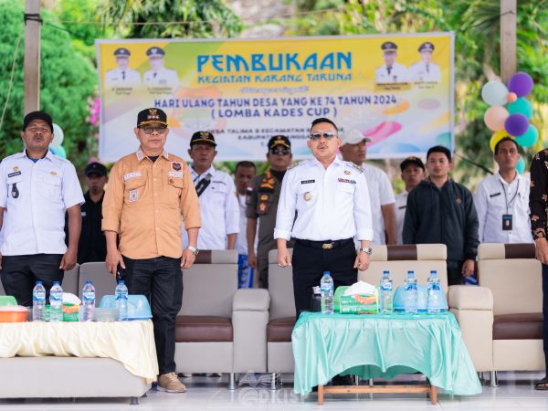 Bupati Banggai Amirudin Beri Semangat Peserta Lomba Futsal Kades Cup Desa Talima B