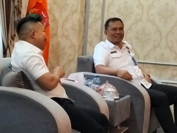Bupati Amirudin Menerima Kepala Badan Narkotika Nasional ( BNN ) Sulteng Brigjend Pol Maxi Posule, SIK Dan Rombongan