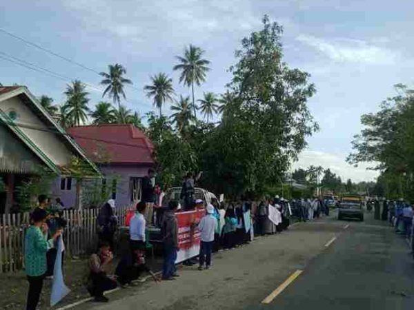 Aksi Damai Pemberantasan Narkoba di Kecamatan Sidoan: Aliansi Masyarakat Tegas Bentuk Hukum Adat