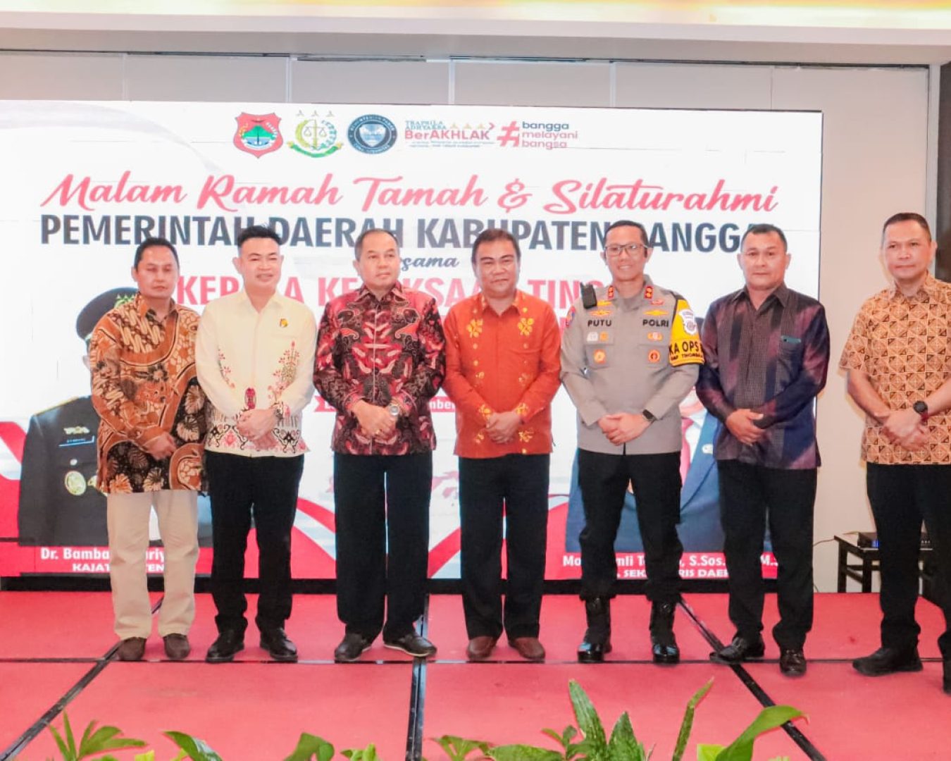 Kapolres Banggai Hadiri Ramah Tamah Kajati Sulteng di Luwuk
