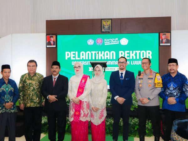 Memberkan Dukungan Kapolres Banggai Hadiri Pelantikan Rektor UML Masa Jabatan 2024-2028