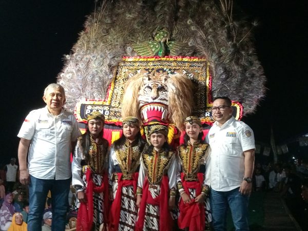 Disambut Reog, Paslon AT-FM Tunjukkan Jiwa Kebinekaan dalam Kampanye Pilkada Banggai 2024