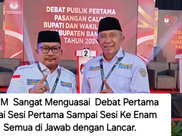 Paslon 01 Amirudin-Furqanuddin Tampil Gemilang di Debat Kandidat, Tunjukkan Pengabdian Nyata untuk Masyarakat Banggai