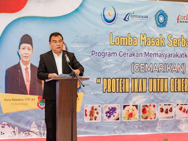 Pj Sekab Banggai Ramli Tongko Buka Program Gemarikan Tingkat Kabupaten Banggai Tahun 2024