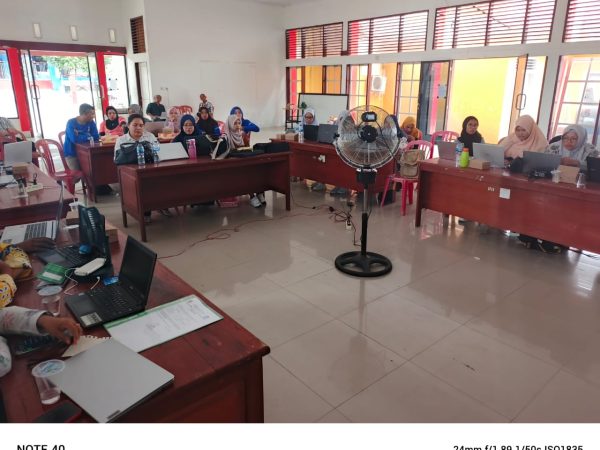 Disdikbud Banggai Gelar Kegiatan Peningkatan Kualitas Dapodik Bersama BPMP