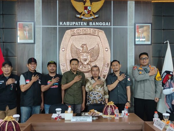 KPU Banggai Gelar Rakor Persiapan Debat Publik Pasangan Calon Bupati Dan Wakil Bupati