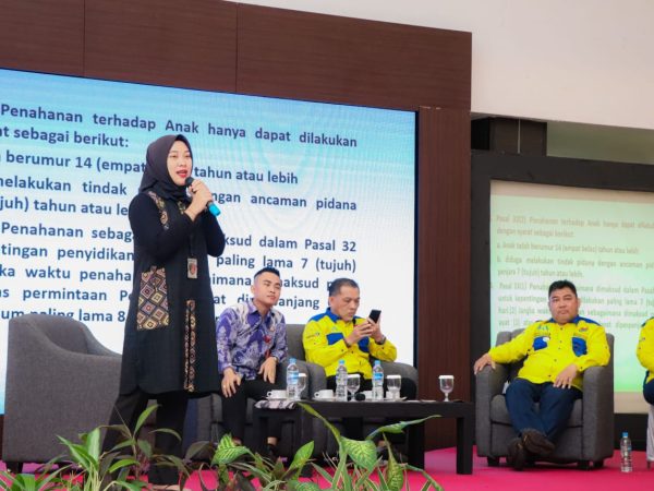 Polwan Polres Banggai Gencar Sosialisasi Pencegahan Kekerasan Terhadap Perempuan dan Anak