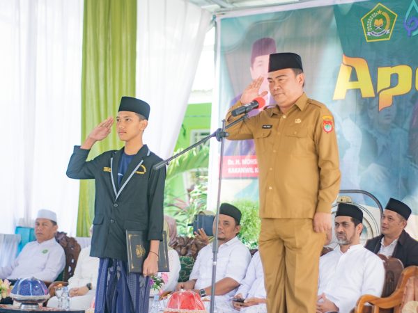 Apel Hari Santri Tahun 2024 di MAN NEGERI Banggai di Hadiri Ratusan Para Santri