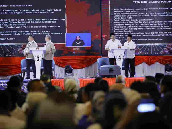 Closing Statemen Debat Kandidat Pertama, Erwin-Sahid Sapa Seluruh Relawan dan Masyarakat Parigi Moutong