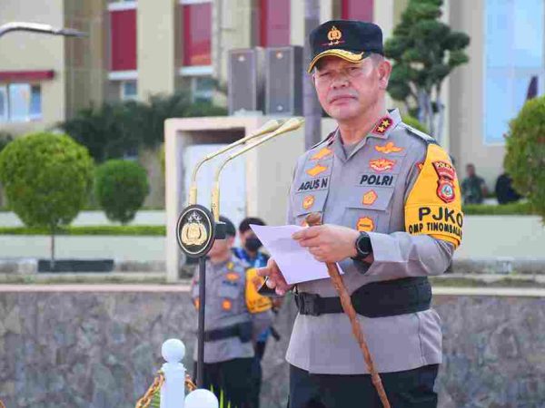 Menutup Rangkaian Pemilu 2024, Kapolda Sulteng Pimpin Apel Konsolidasi OMB Tinombala