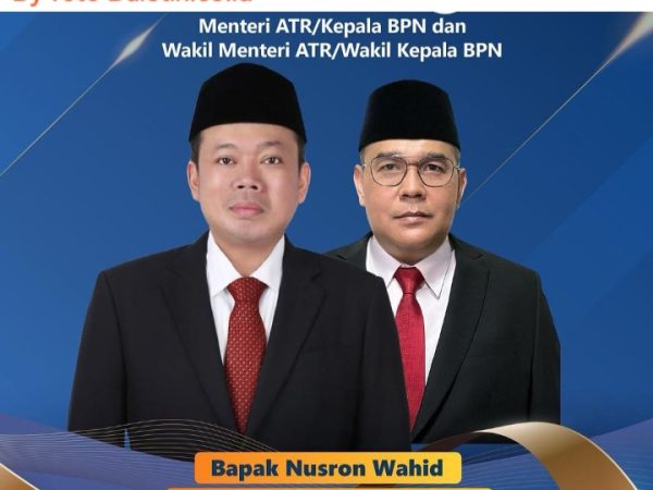 Masyarakat Banggai Ucapkan Selamat Pada Nurson Wahid Bersama Ossy Dermawan, Menteri Dan Wamen ATR/BPN