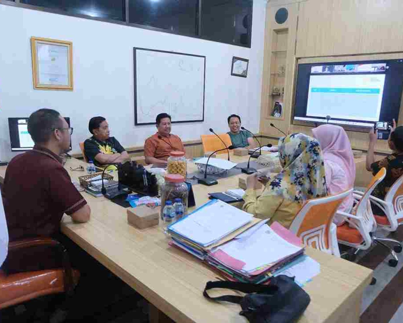 Sekda Parigi Moutong Ikuti Rapat Koordinasi Implementasi Narasi Komunikasi Capaian 10 Tahun Pemerintahan Jokowi