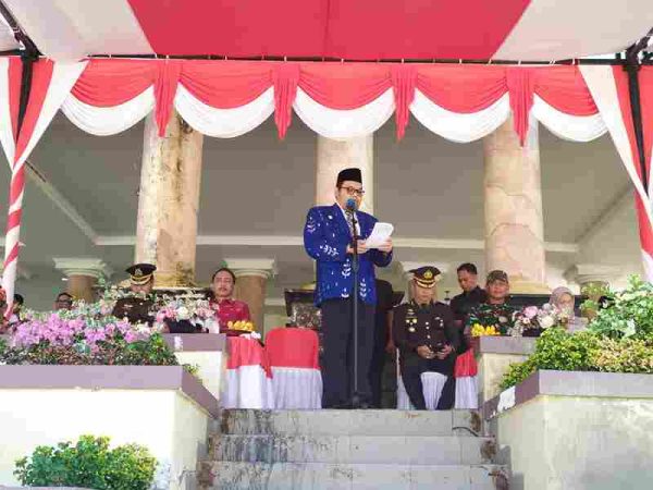 Pj Bupati Richad Arnaldo Pimpin Upacara Peringatan Hari Sumpah Pemuda