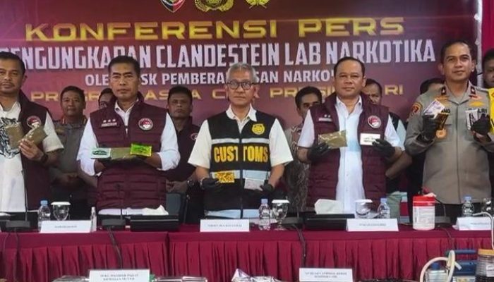 Polri Bongkar Jaringan Clandestine Lab Narkoba Senilai Rp 1,5 Triliun di Bali