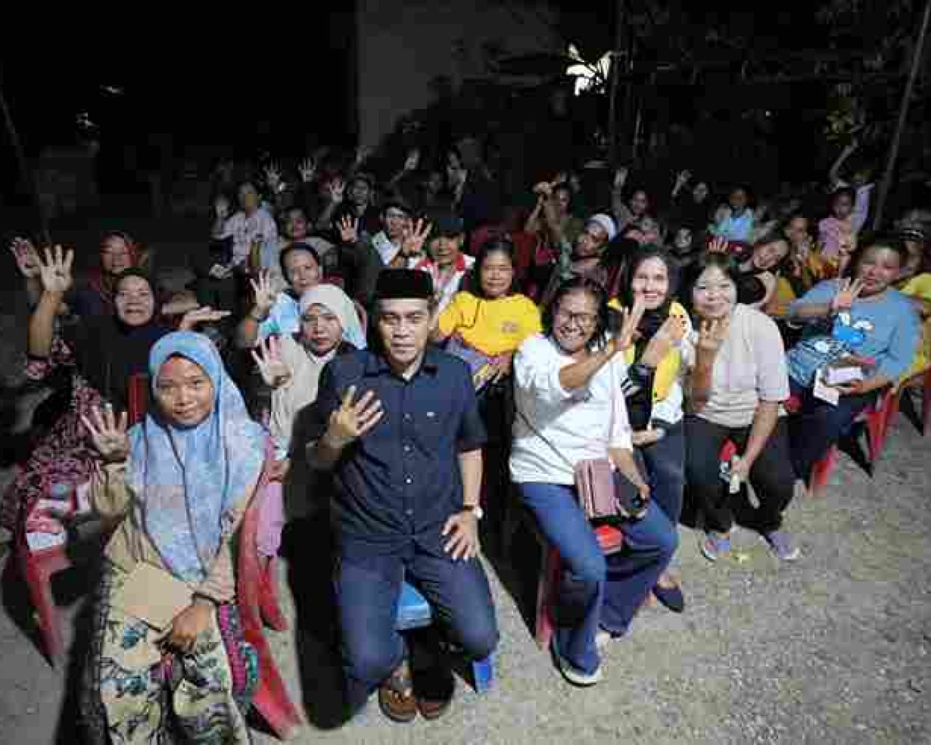 Erwin Burase Hadiri Kampanye dan Konsolidasi Tim di Desa Sintuwu Raya
