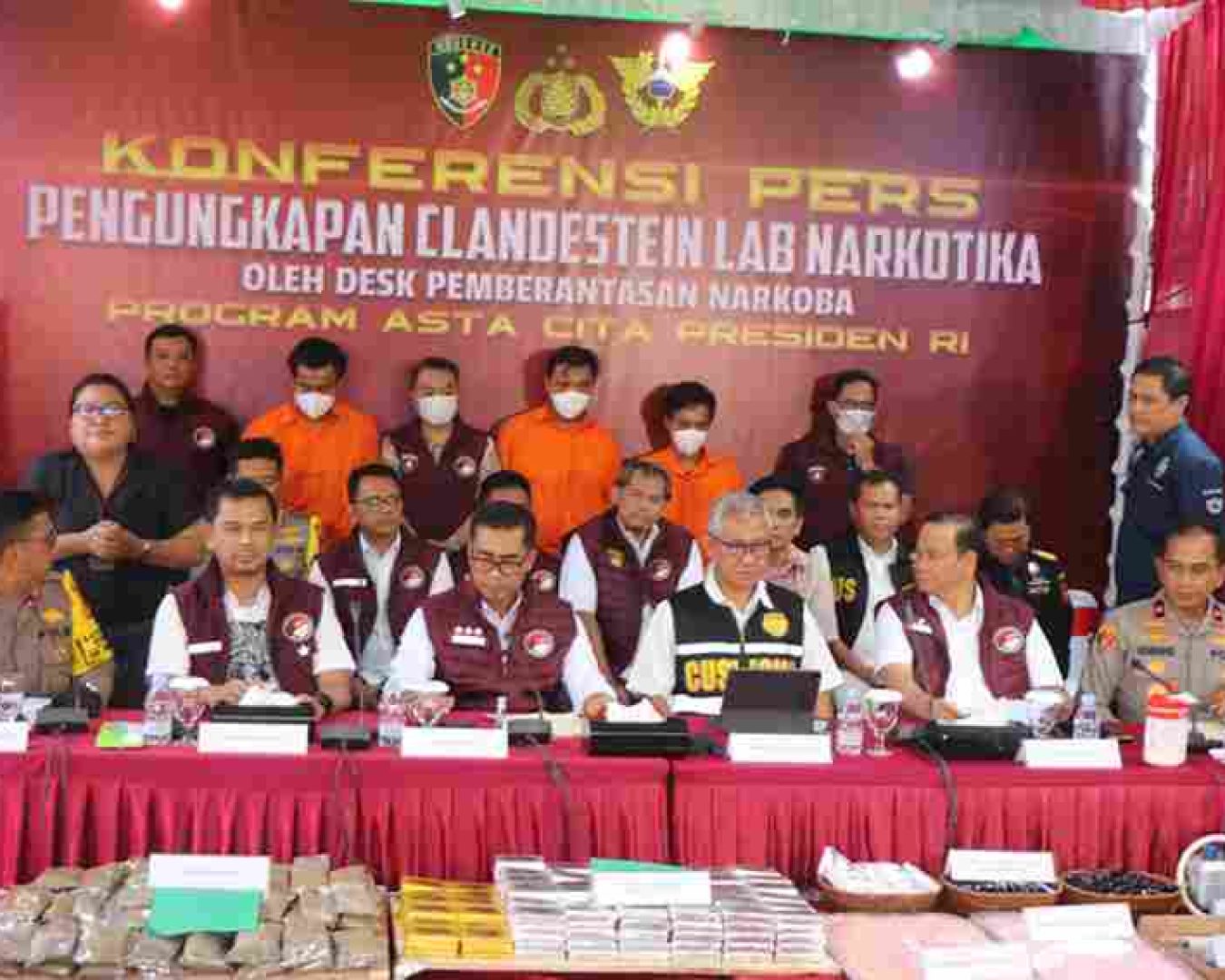 Polri Bongkar Jaringan Clandestine Lab Narkoba Senilai Rp 1,5 Triliun di Bali