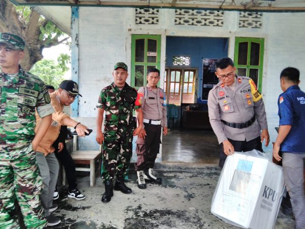 Polres Banggai Sukses Kawal Logistik Pilkada ke 23 Kecamatan