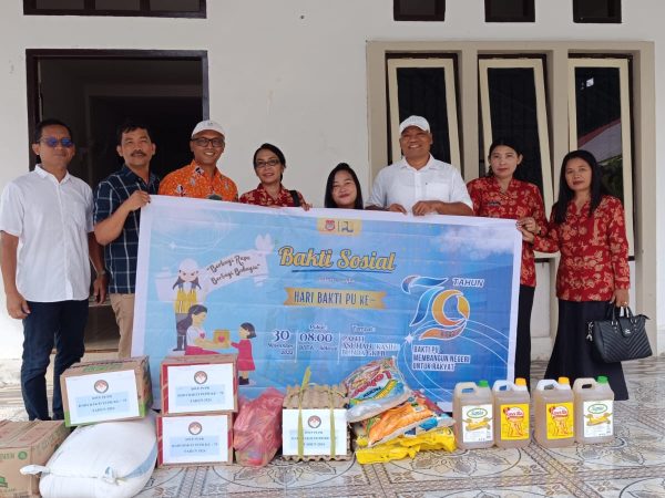 Kadis Dinas PUPR Kabupaten Banggai Gelar Kunjungan ke Panti Asuhan dalam Rangka Hari Bakti PU ke-79