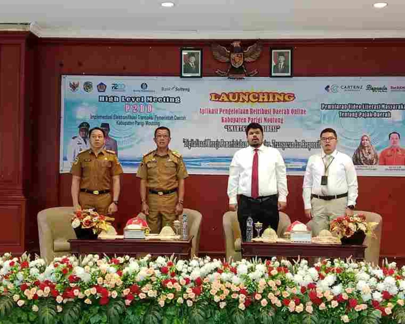 Launching Aplikasi Smartgov Retribusi Dan Pemutaran Perdana Film Literasi Masyarakat Tentang Pajak Daerah Dalam Mendukung Digitalisasi Daerah Dan ETPD