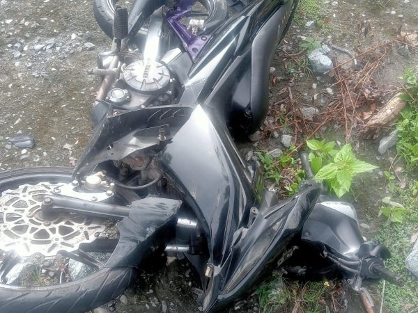 Kecelakaan Tunggal Akibat Rem Blong di Pagimana, Polisi Amankan Barang Bukti